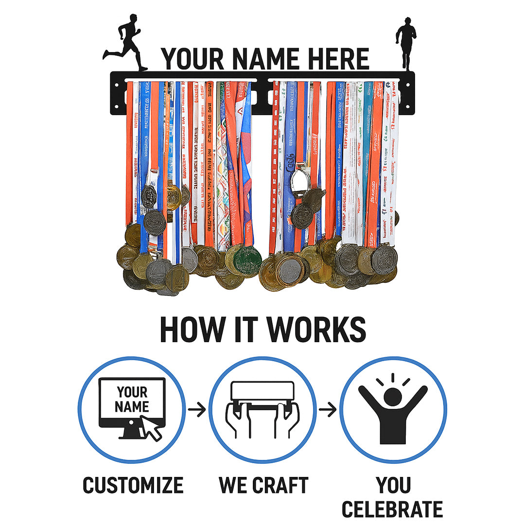 Customized Medal Hanger for Athletes and Students