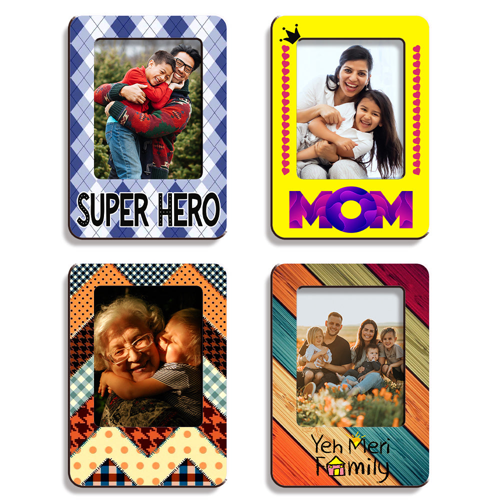Photo Fridge Magnet Set of 4