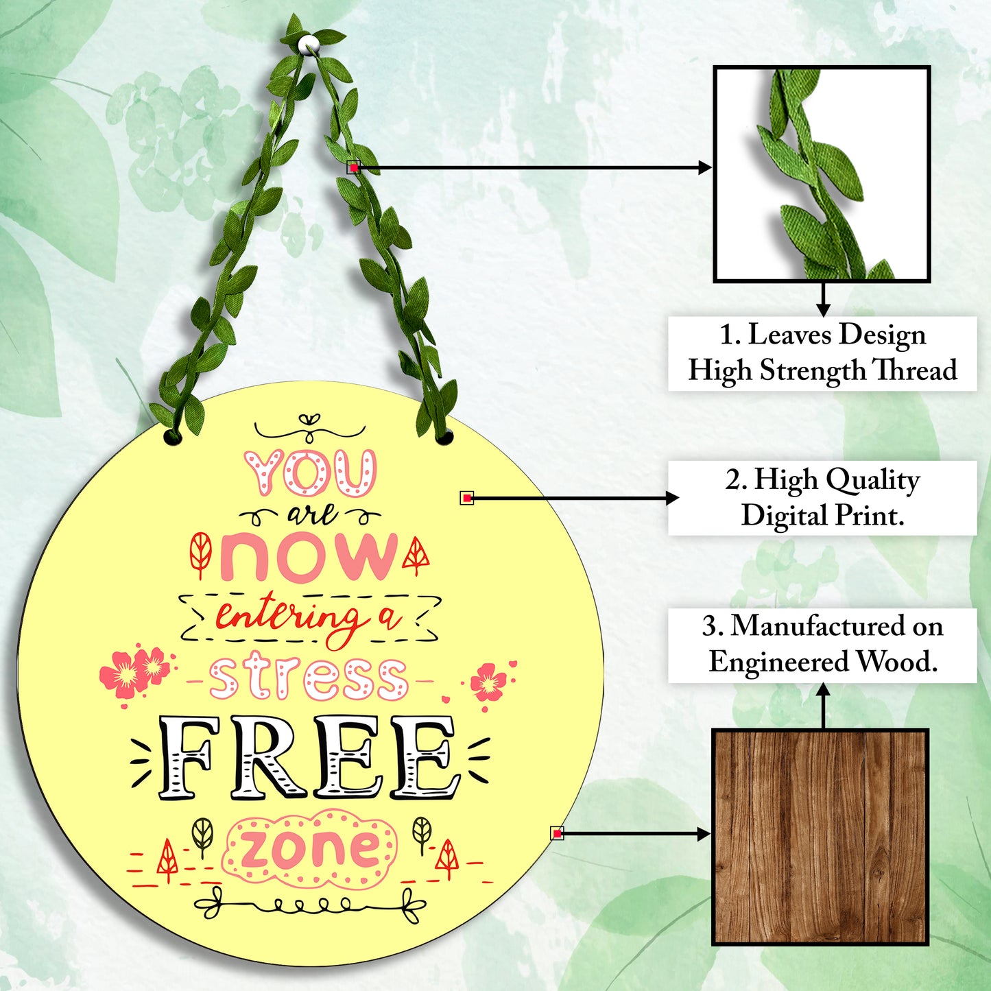 Sehaz Artworks Circle Wall hanging
