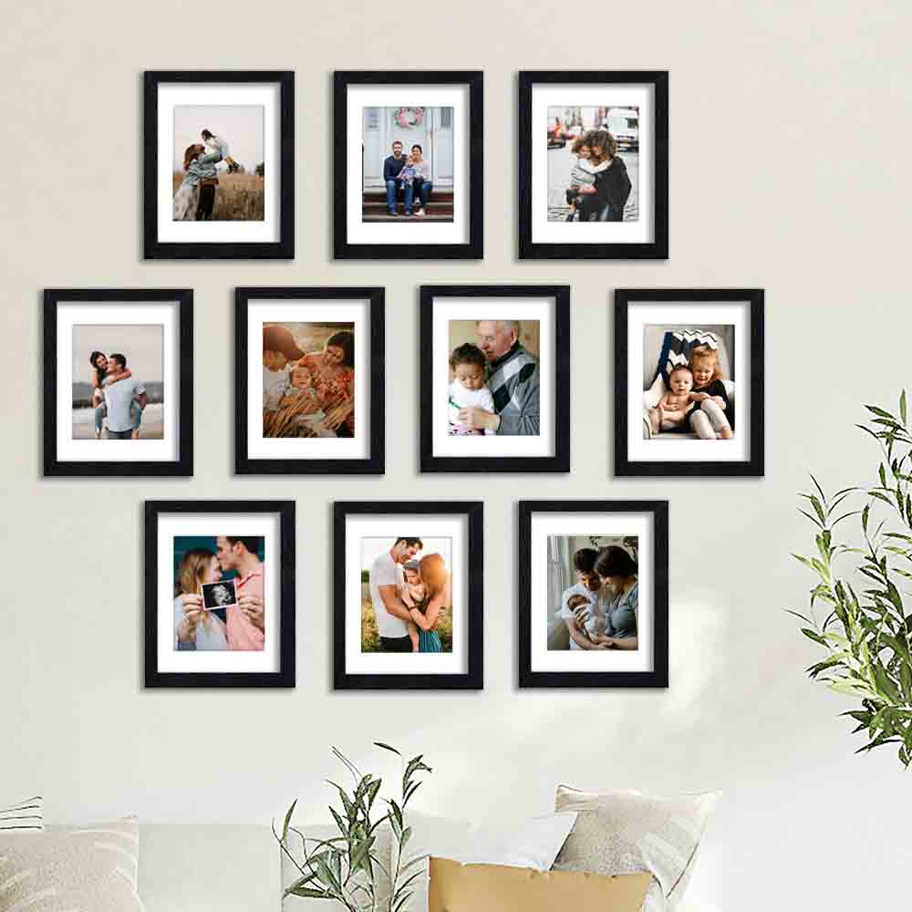 Photo Frame 10 Set of 5x7 Inch