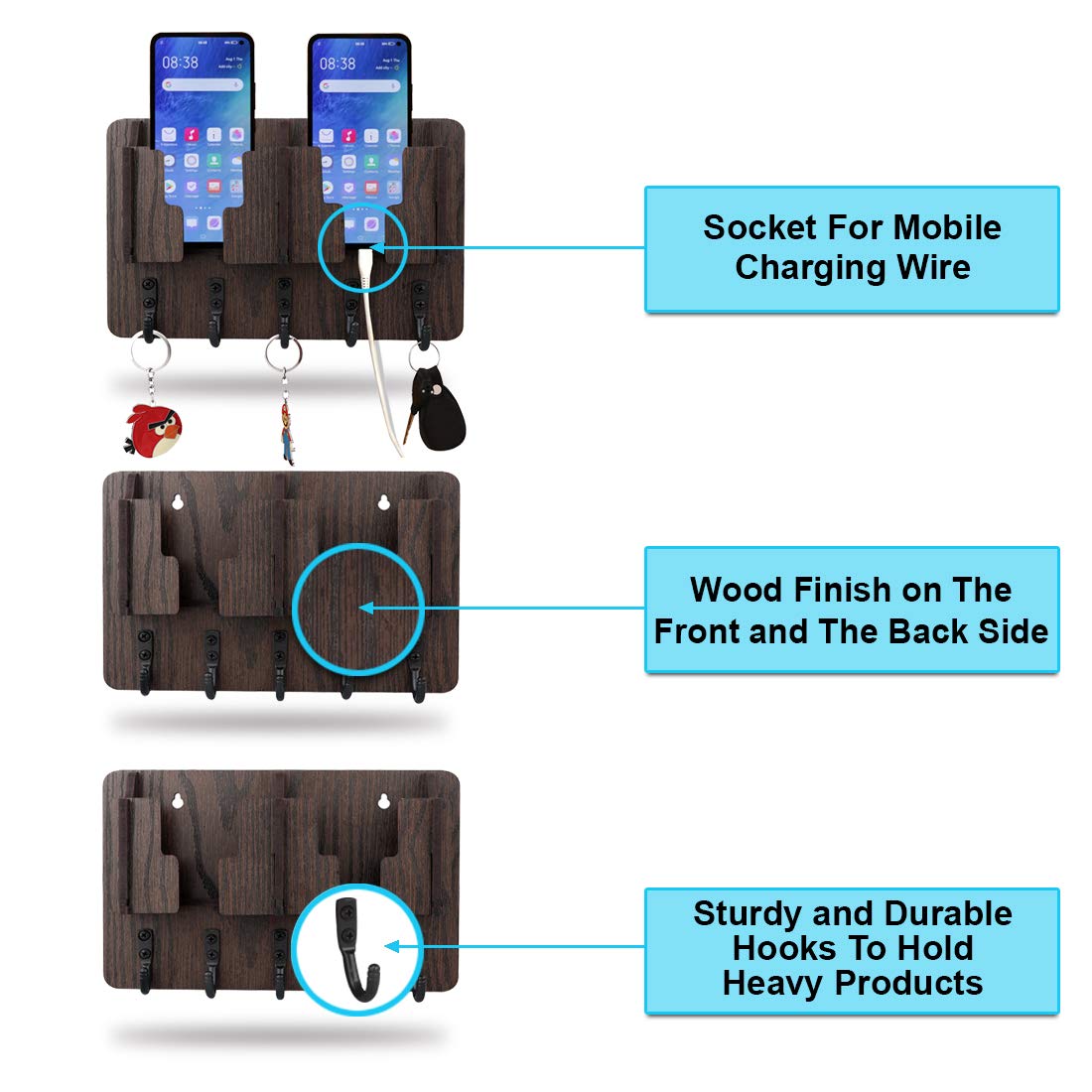 Mobile Holder for Wall