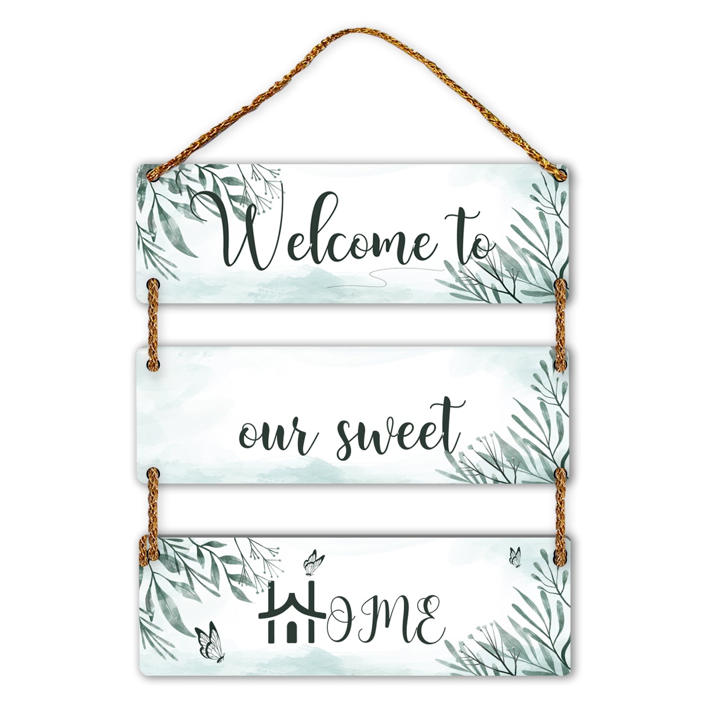 Three Rectangular Plate Wall Hanging