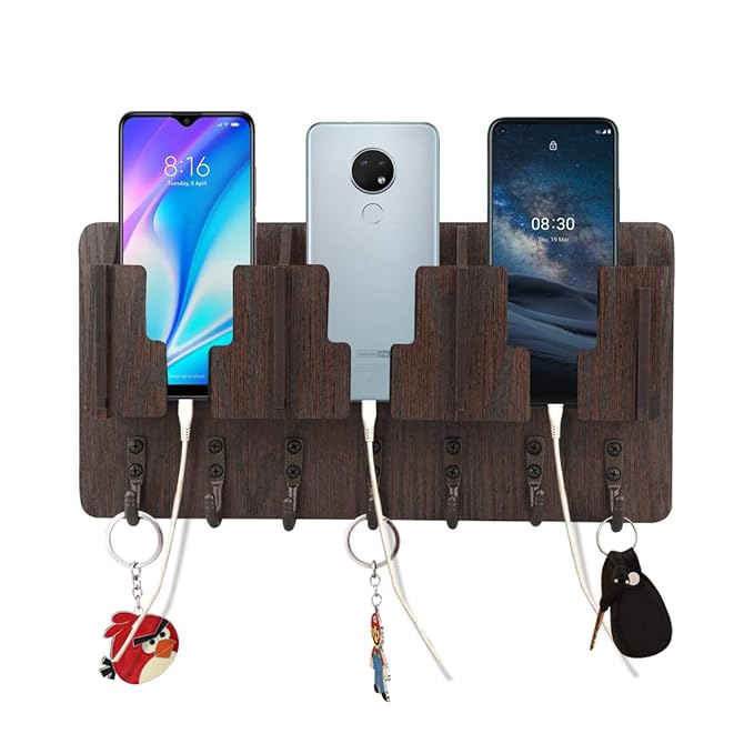 Key Holder Phone Holder In Wall Modern Key Holder Wall: Chic