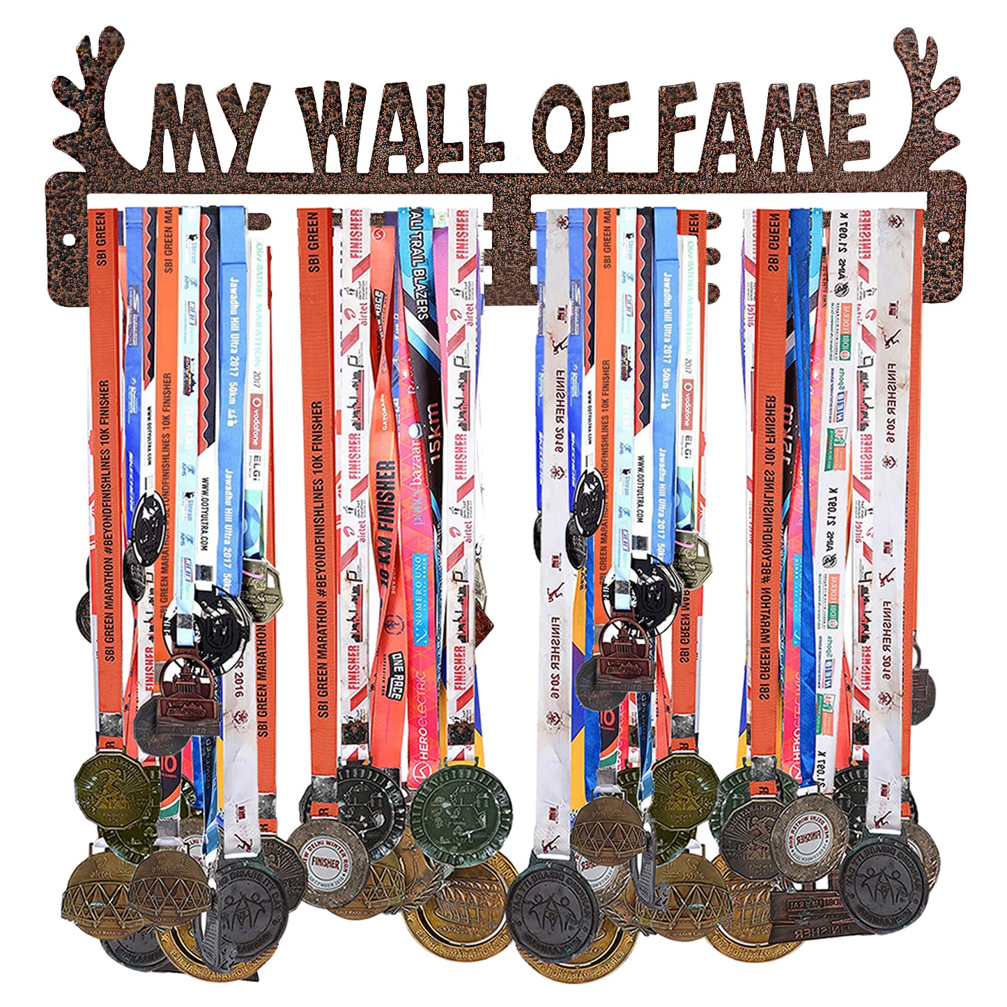 My Wall of Fame Brown Medal Holder