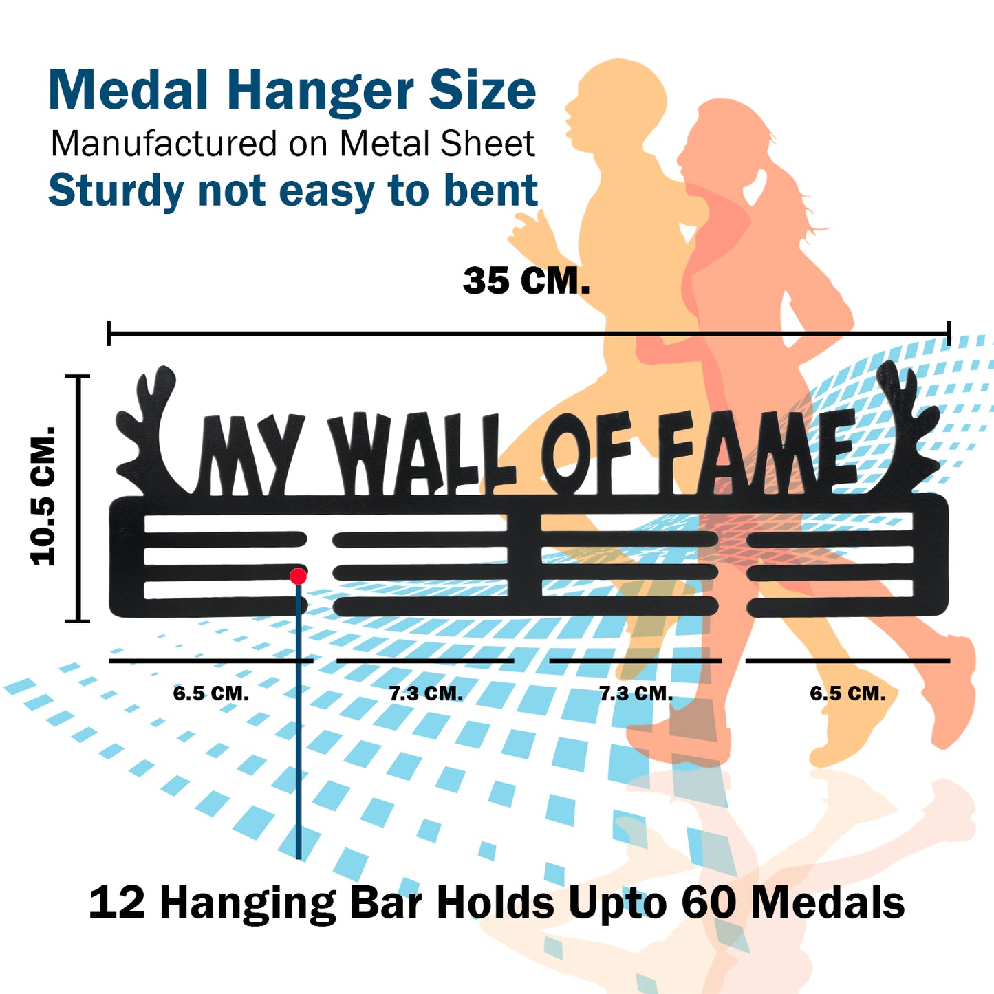 My Wall of Fame Medal Holder