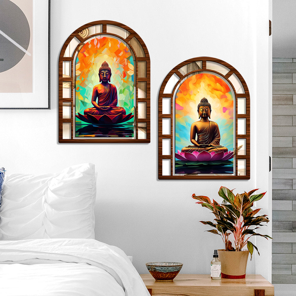 Sehaz Artworks Jharokha Wall Hanging