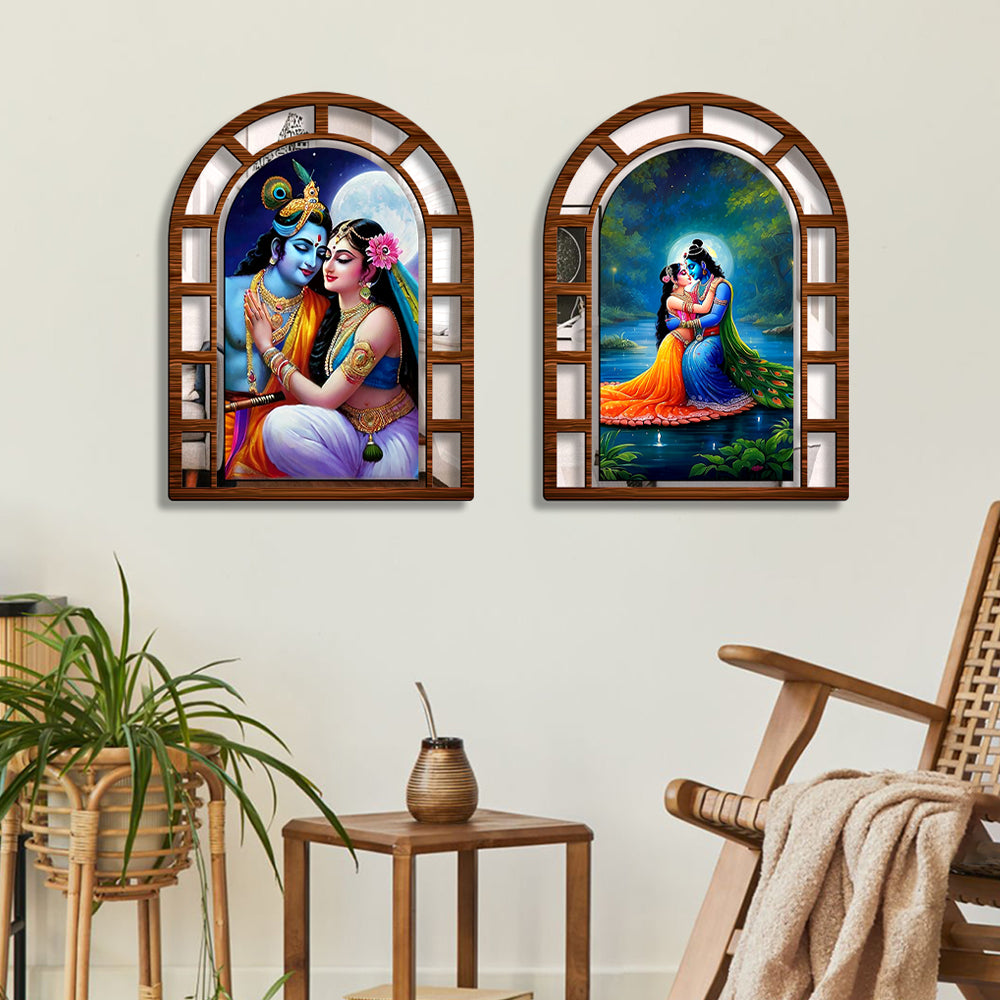 Sehaz Artworks Jharokha Wall Hanging