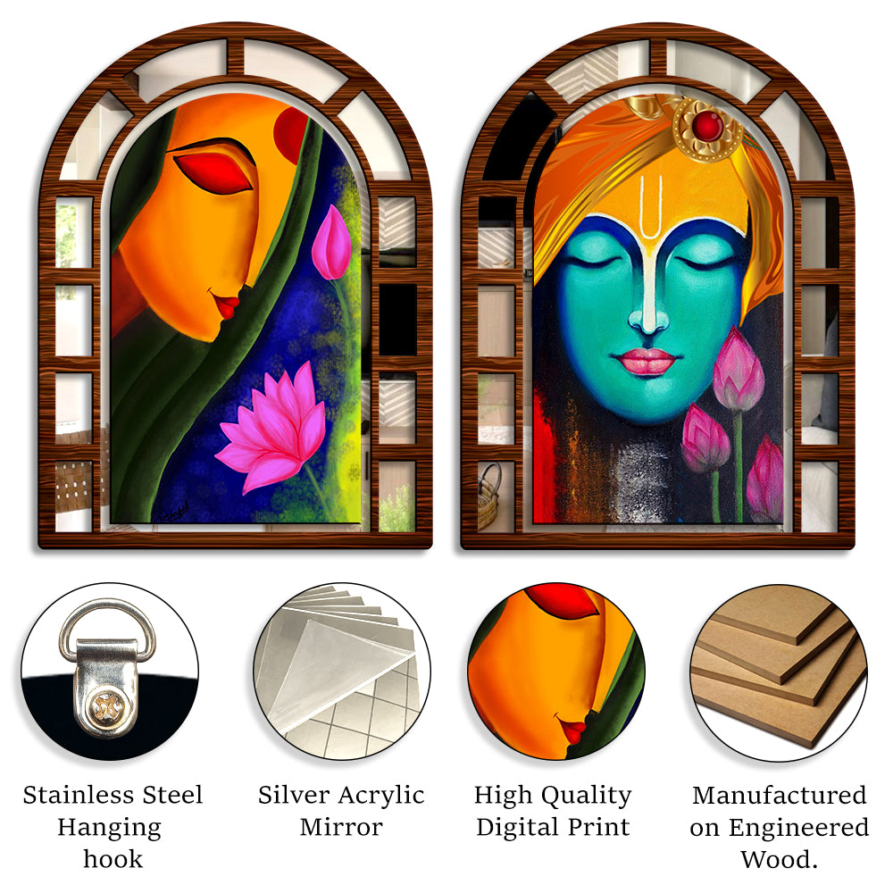 Sehaz Artworks Jharokha Wall Hanging