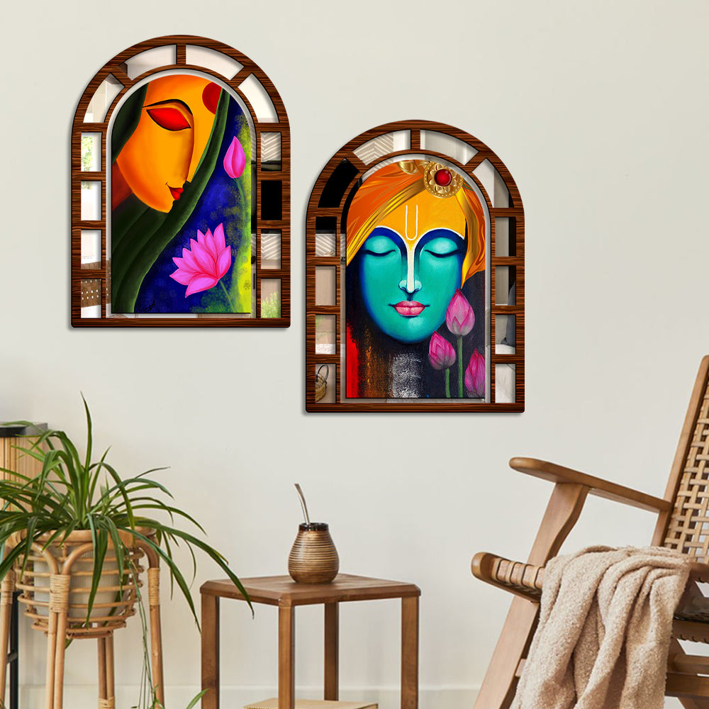 Sehaz Artworks Jharokha Wall Hanging