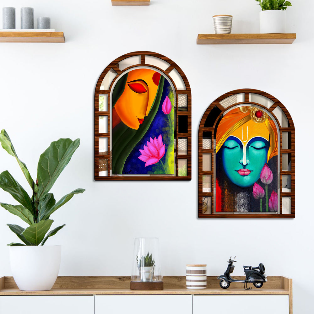 Sehaz Artworks Jharokha Wall Hanging