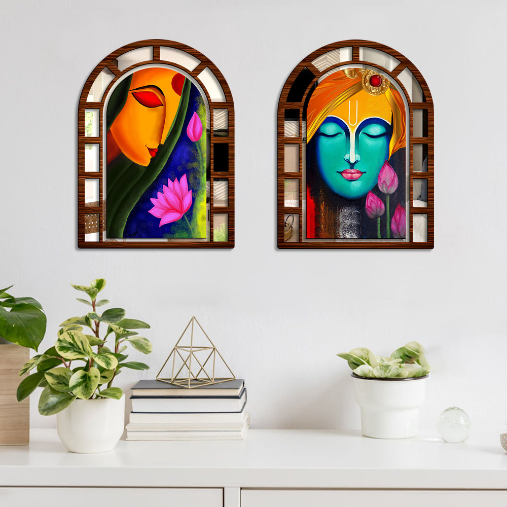 Sehaz Artworks Jharokha Wall Hanging