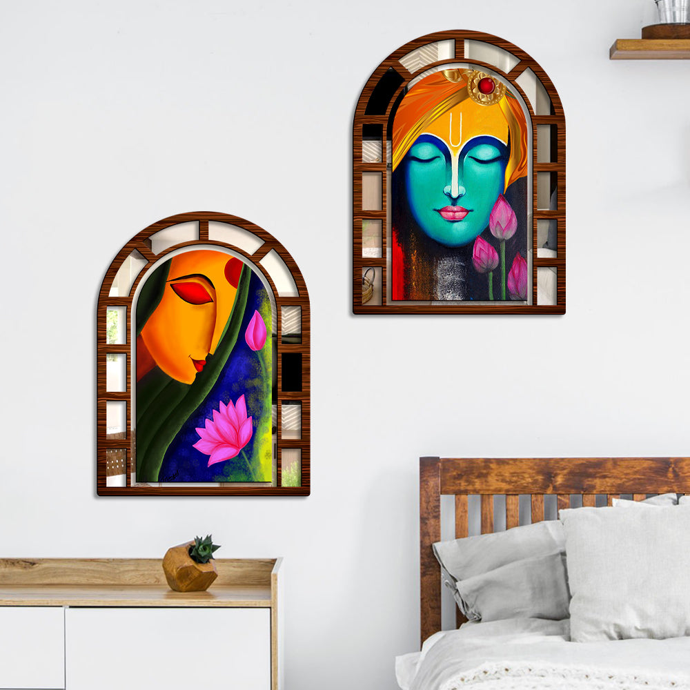 Sehaz Artworks Jharokha Wall Hanging