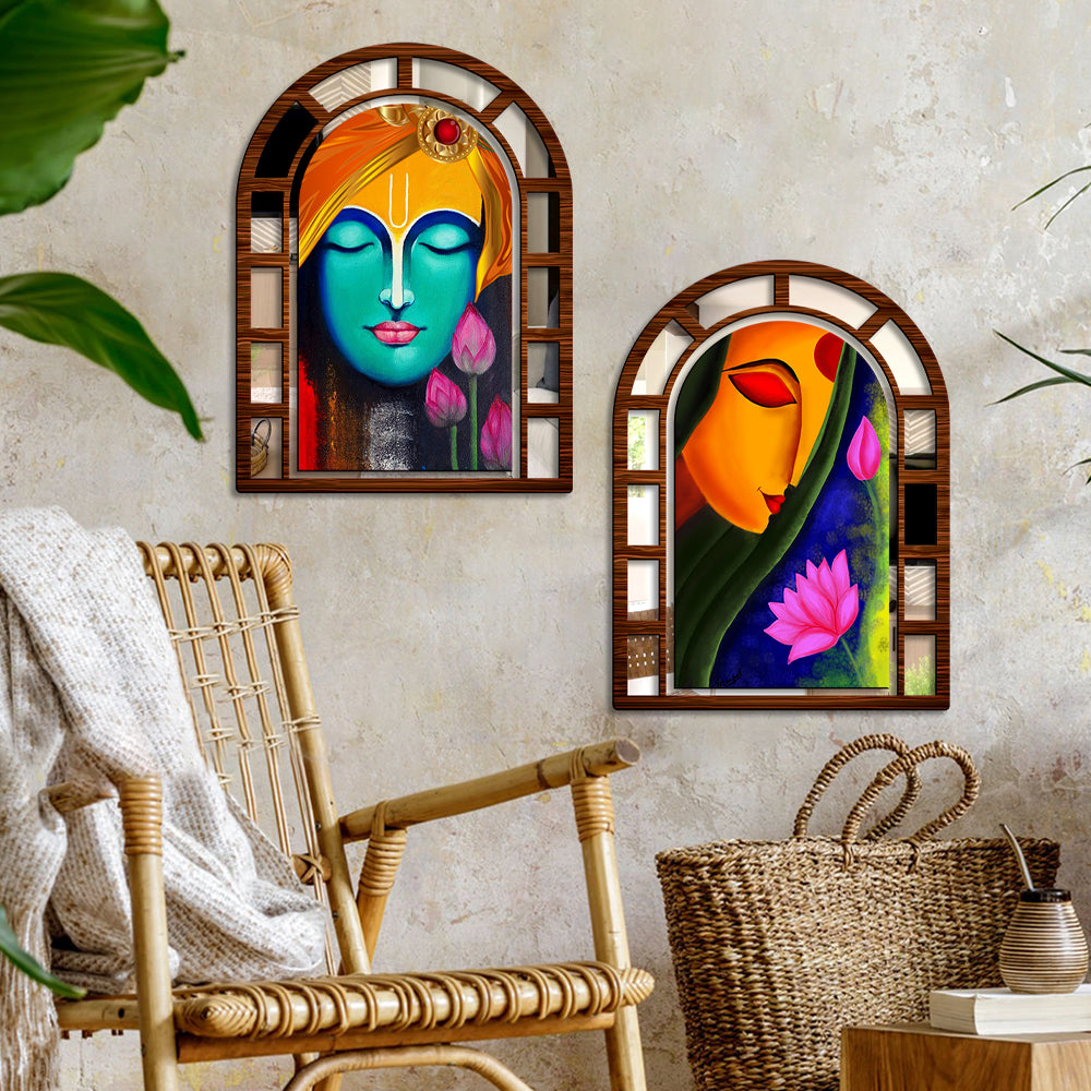 Sehaz Artworks Jharokha Wall Hanging