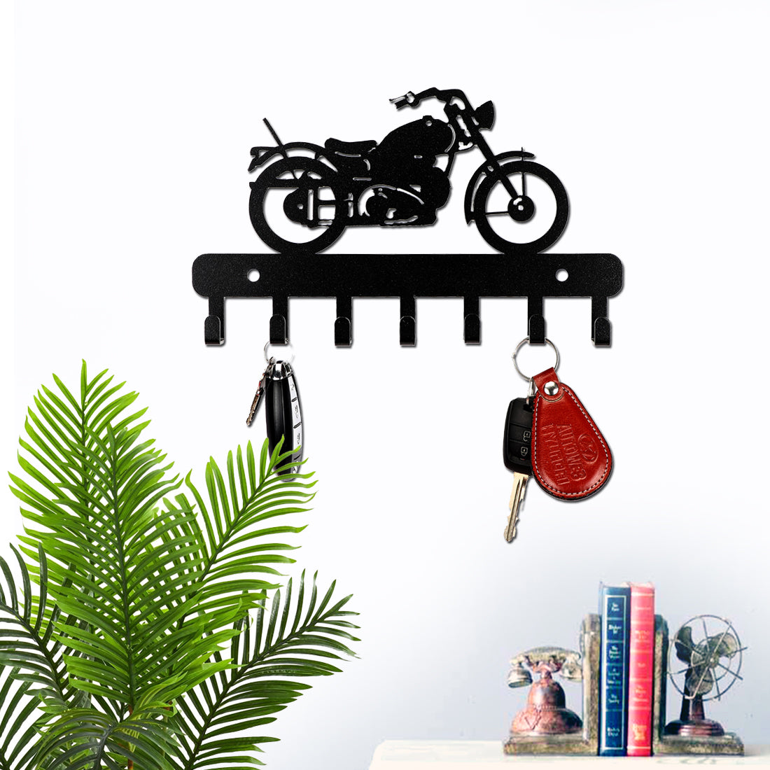 Black Metal Key Holder