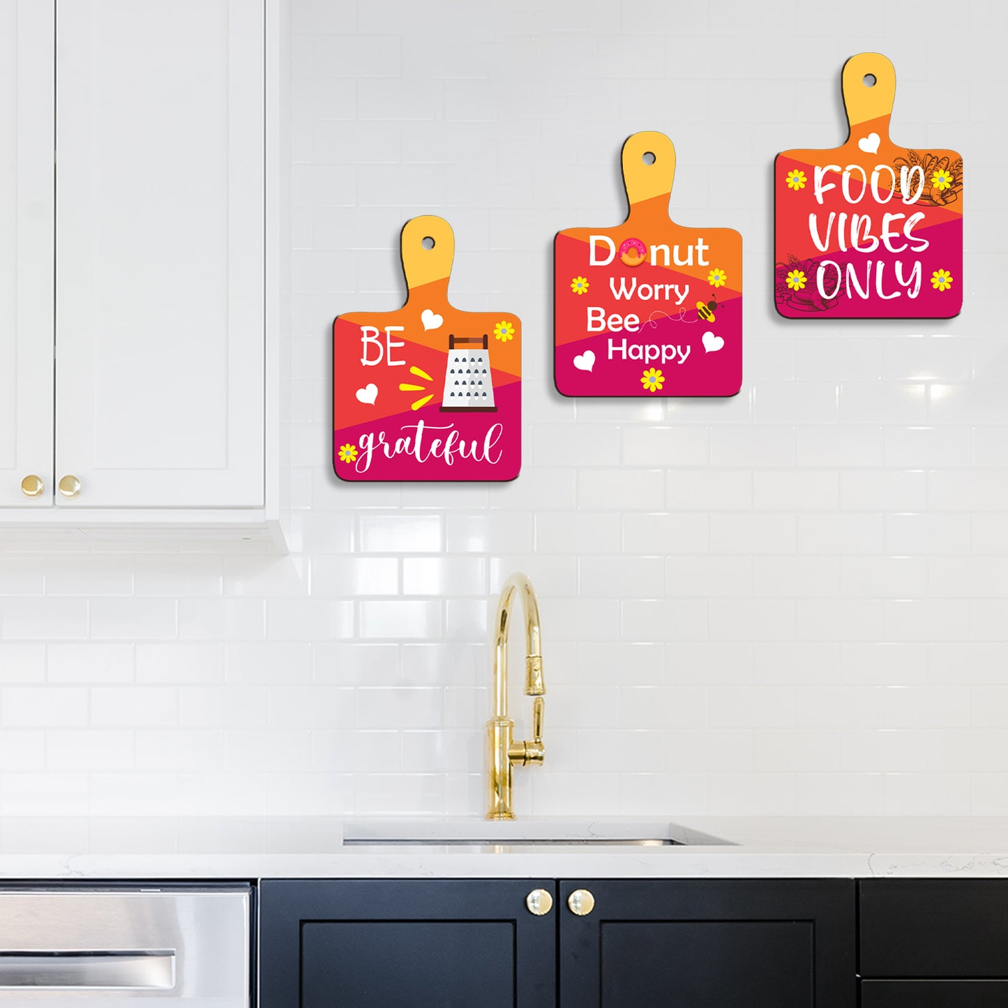 Chopping Board Wall Hanging Set of 3