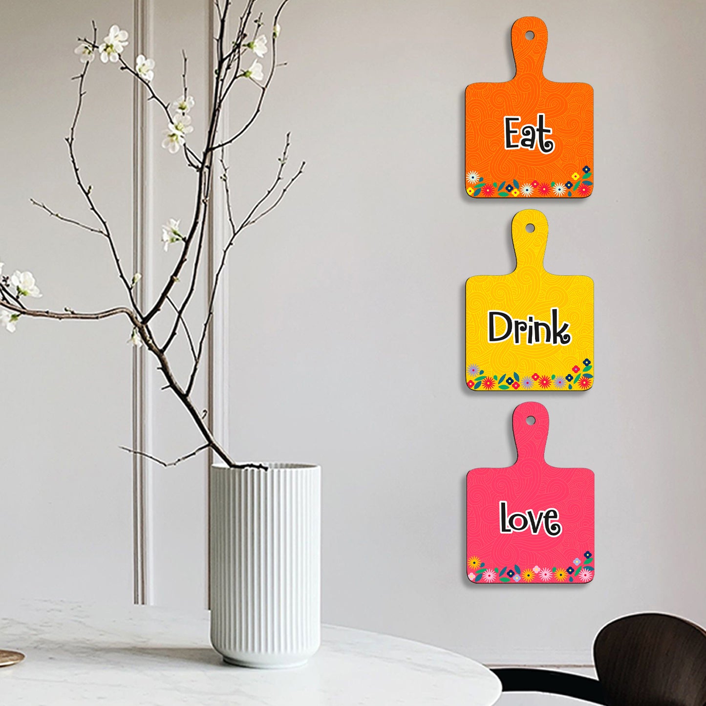 Chopping Board Wall Hanging Set of 3