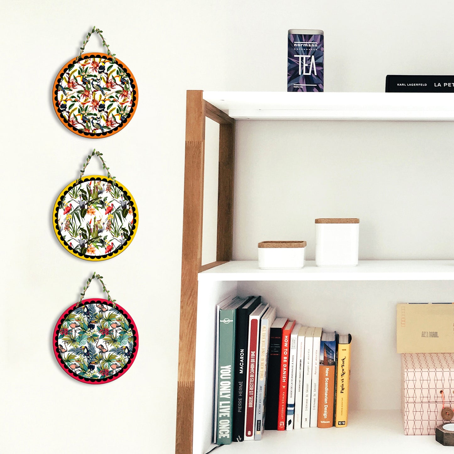 Sehaz Artworks Set of 3 Circle Wall Hanging