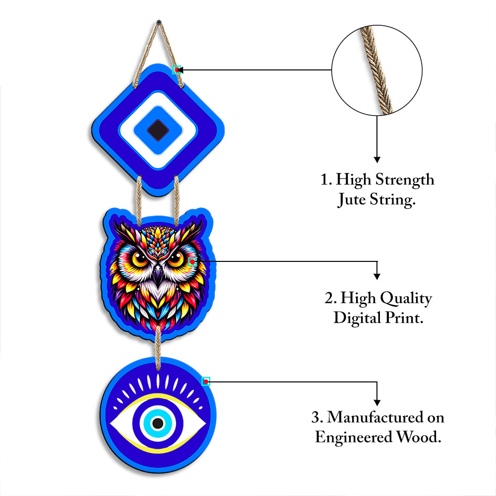 Sehaz Artworks Evil Eye Wall Hanging