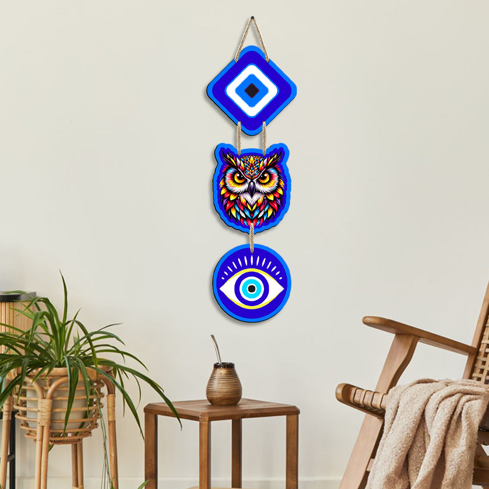 Sehaz Artworks Evil Eye Wall Hanging