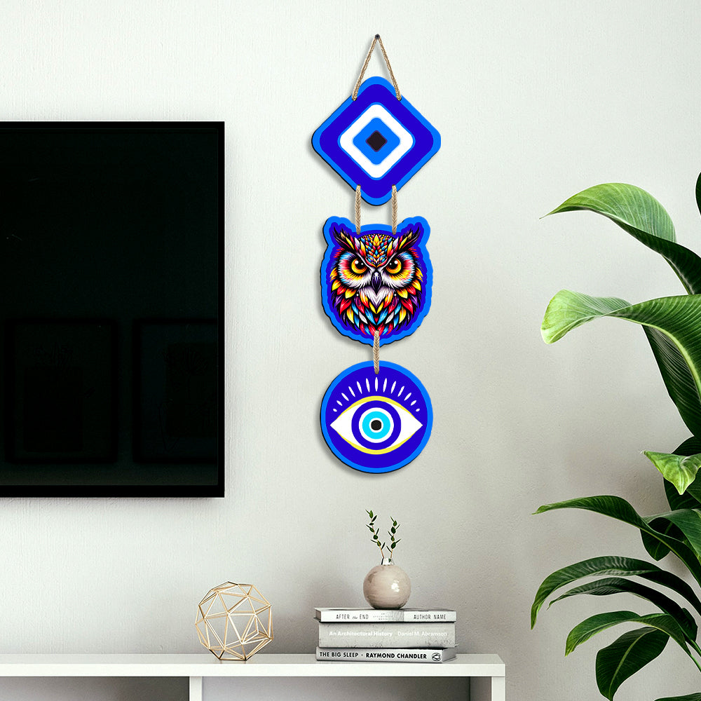 Sehaz Artworks Evil Eye Wall Hanging