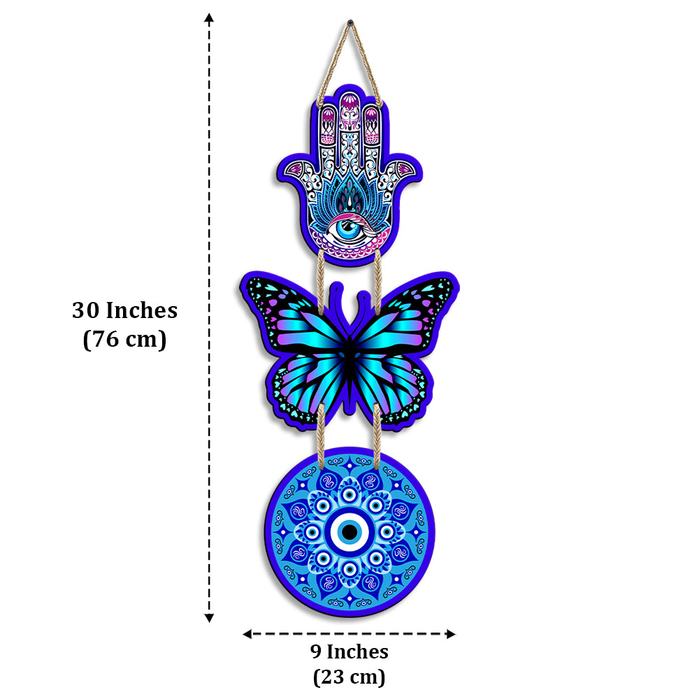 Sehaz Artworks Evil Eye Wall Hanging