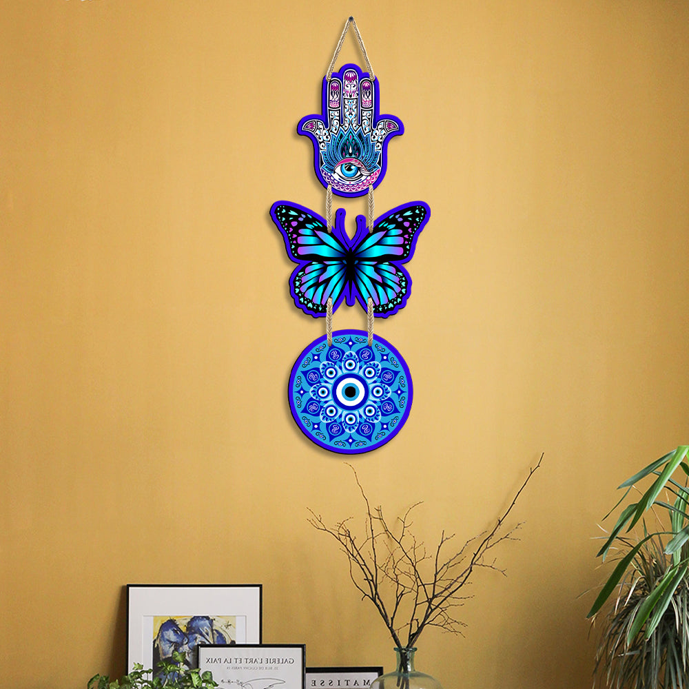 Sehaz Artworks Evil Eye Wall Hanging