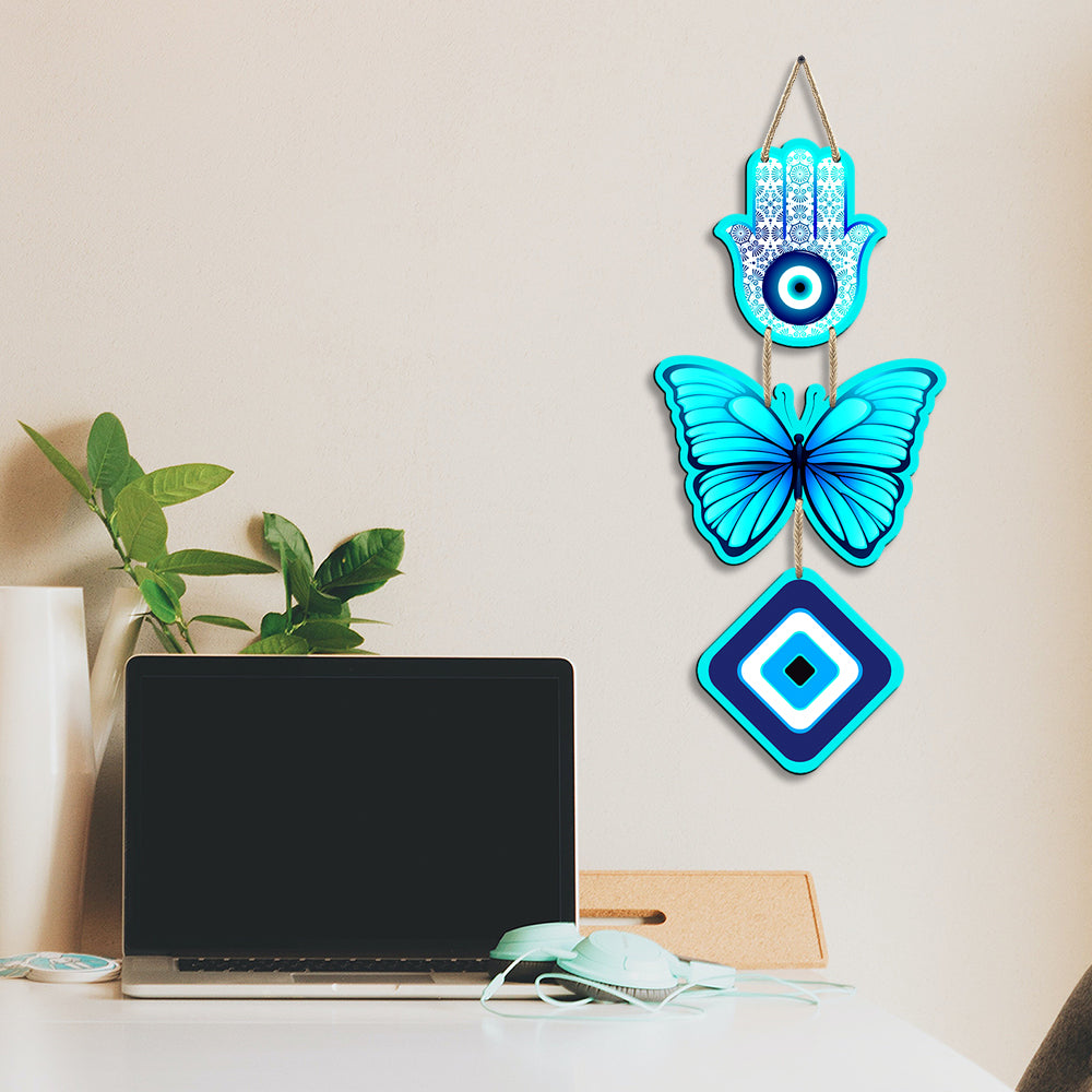 Sehaz Artworks Evil Eye Wall Hanging