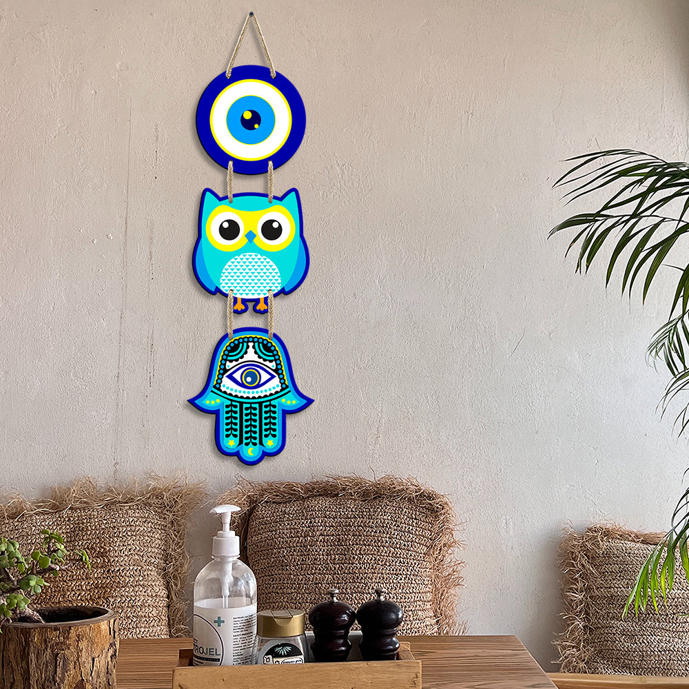 Sehaz Artworks Evil Eye Wall Hanging