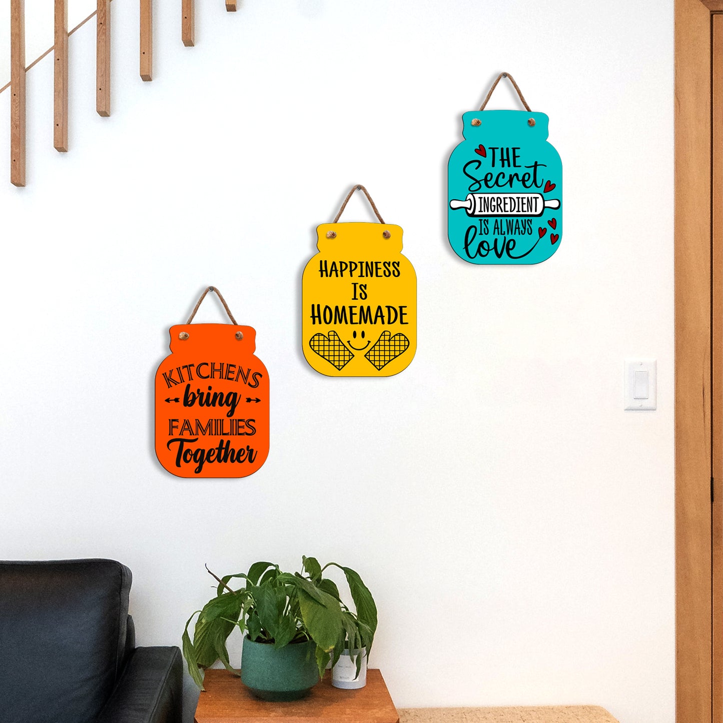 Jar Set Wall Hanging