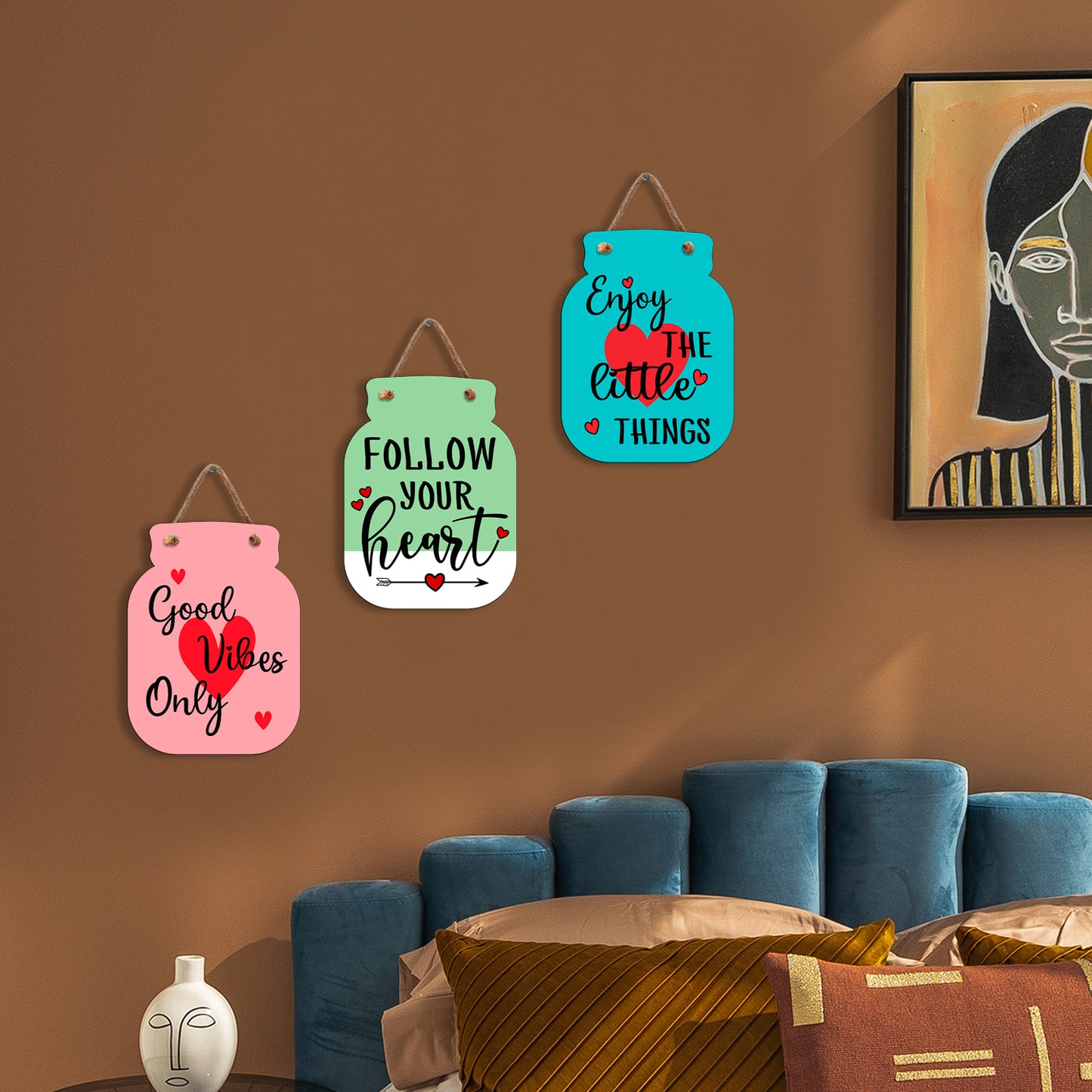 Jar Set Wall Hanging