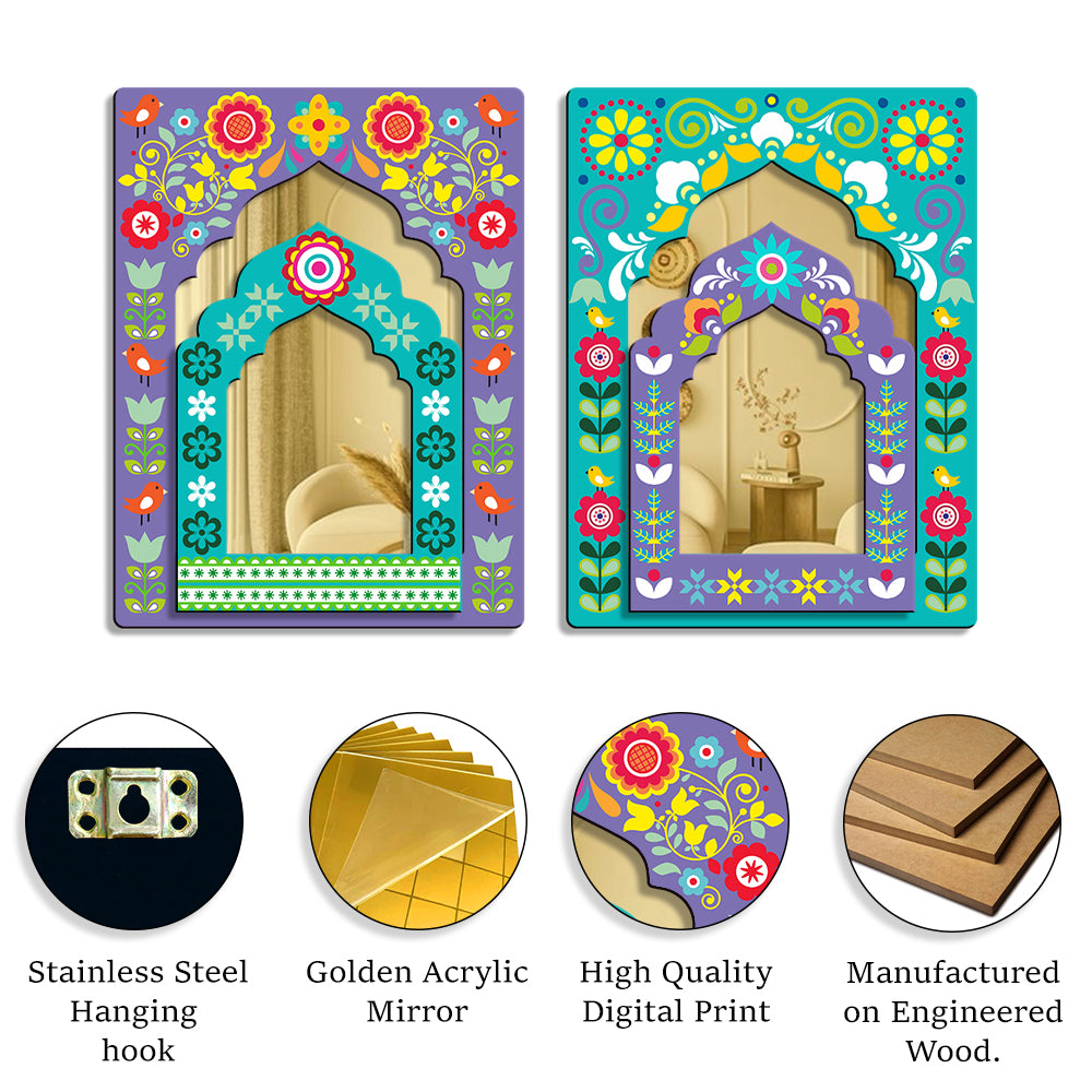 Sehaz Artworks Jharokha Wall Hanging