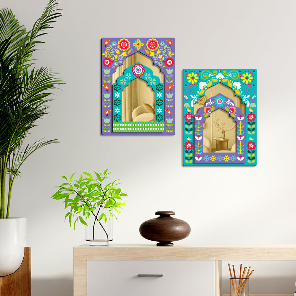 Sehaz Artworks Jharokha Wall Hanging