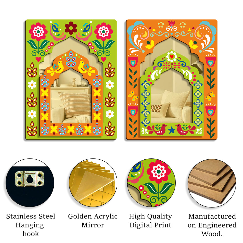 Sehaz Artworks Jharokha Wall Hanging