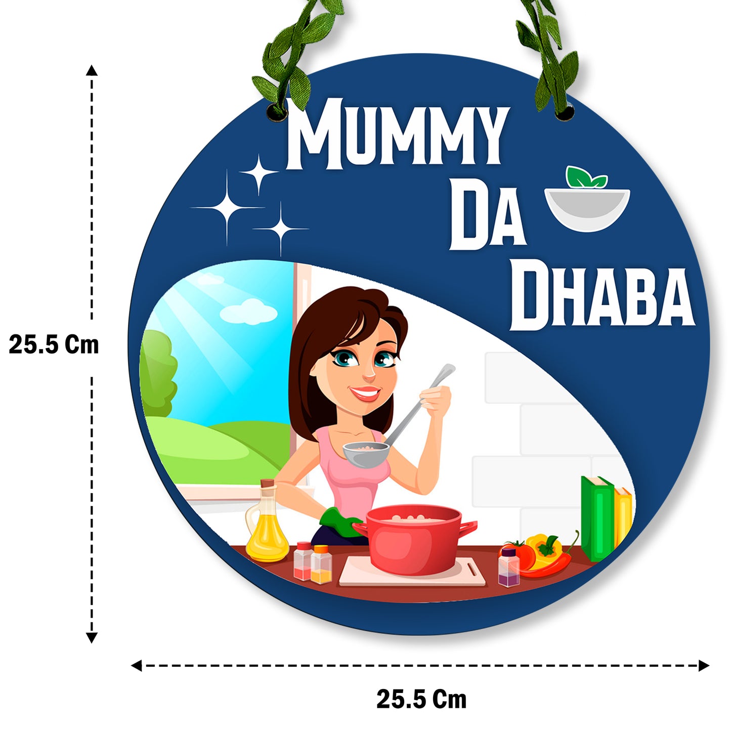 Mummy Ka Dhaba Wall Hanging for Kitchen