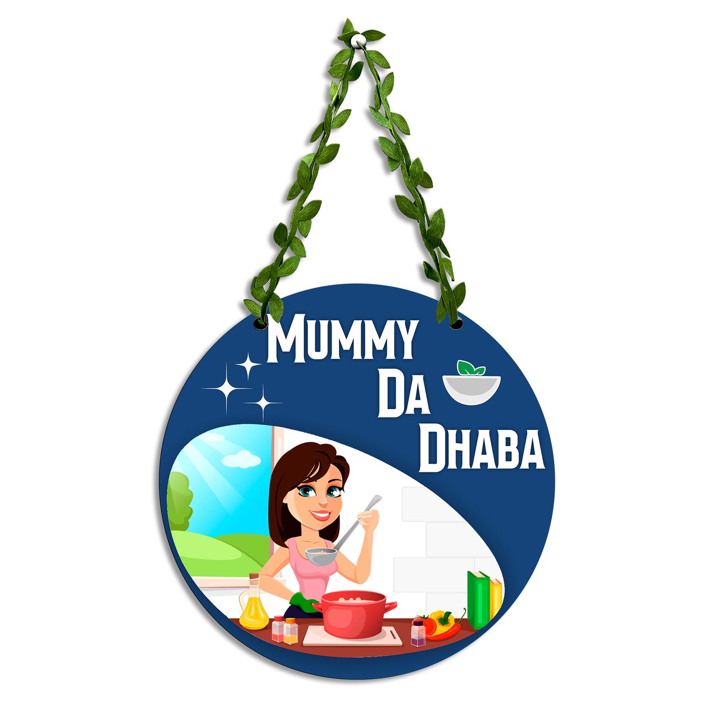 Mummy Ka Dhaba Wall Hanging for Kitchen