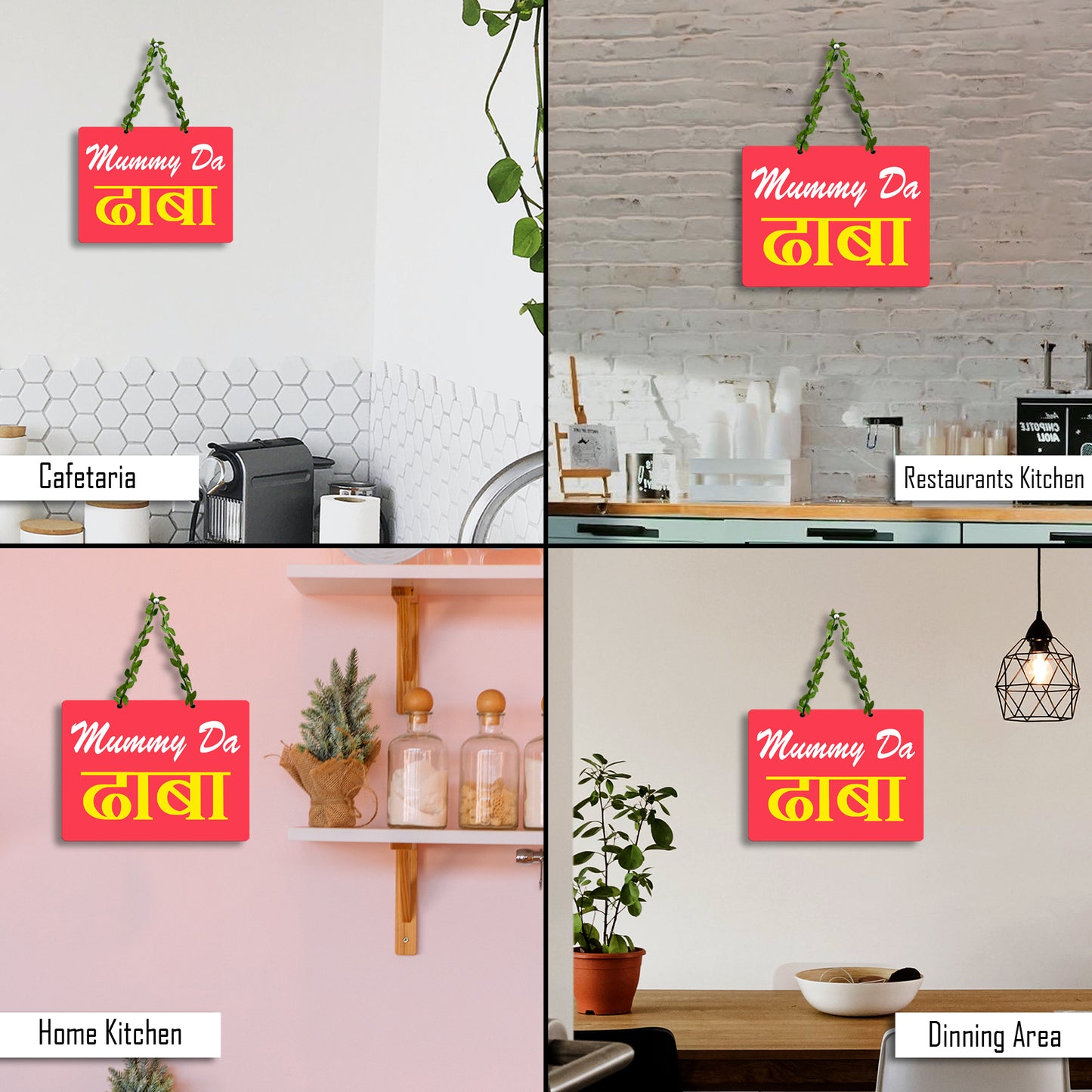 Mummy Ka Dhaba Wall Hanging for Kitchen