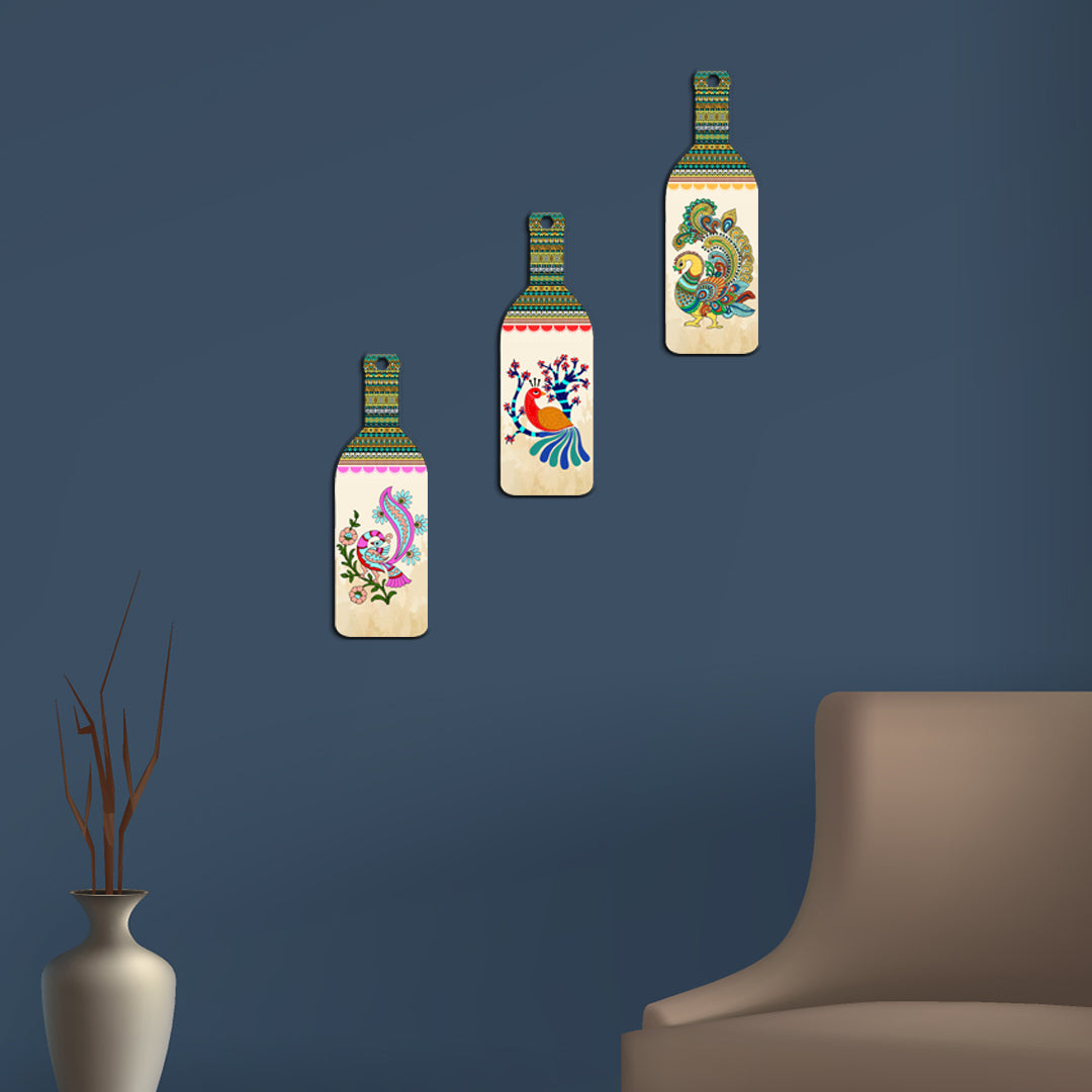 Bottle Shape Wall Hanging