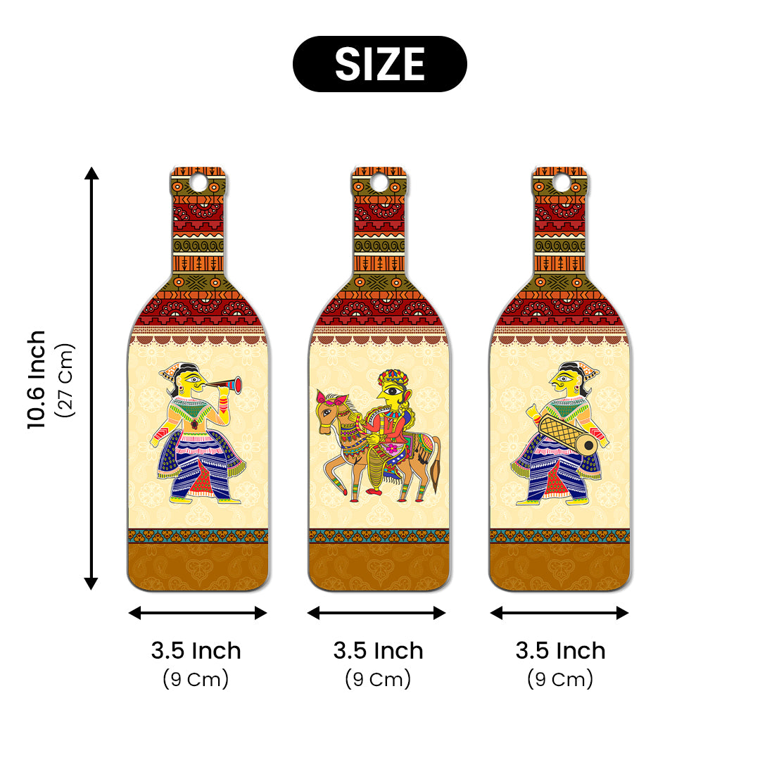 Bottle Shape Wall Hanging