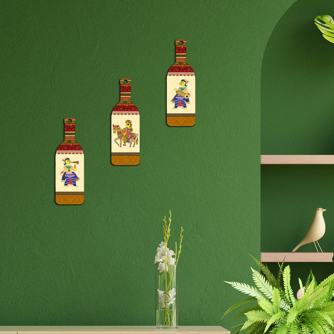 Bottle Shape Wall Hanging