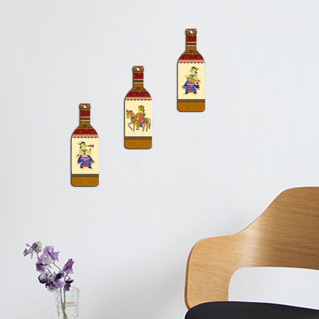 Bottle Shape Wall Hanging