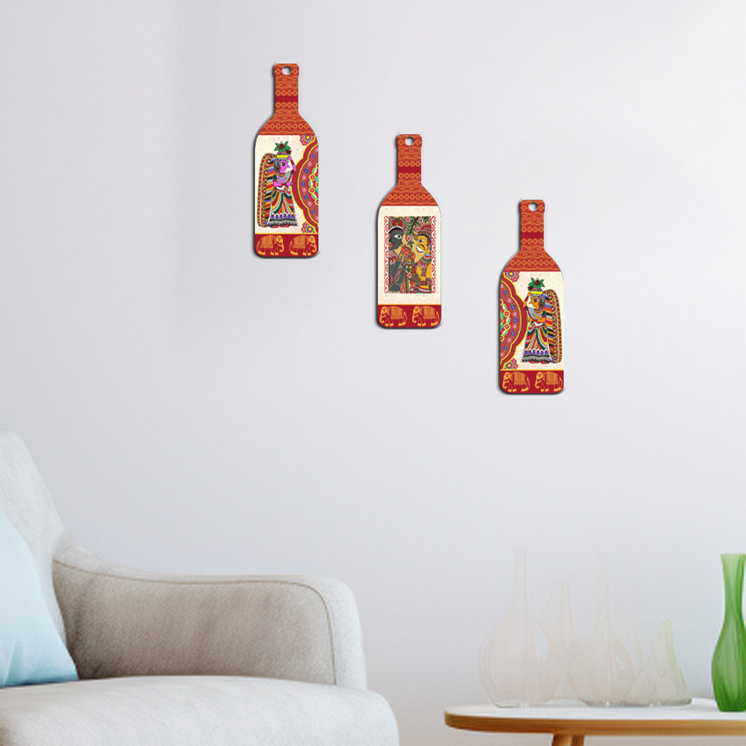 Bottle Shape Wall Hanging