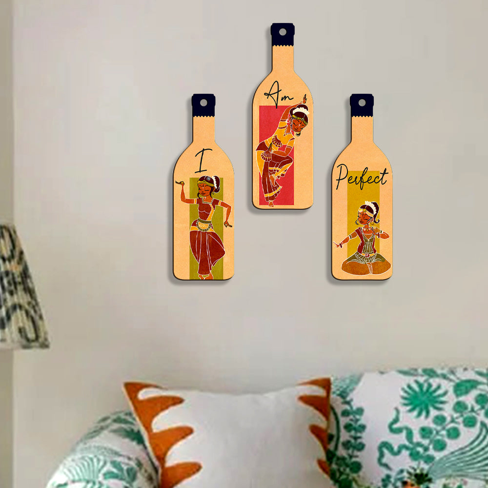 Bottle Shape Wall Hanging