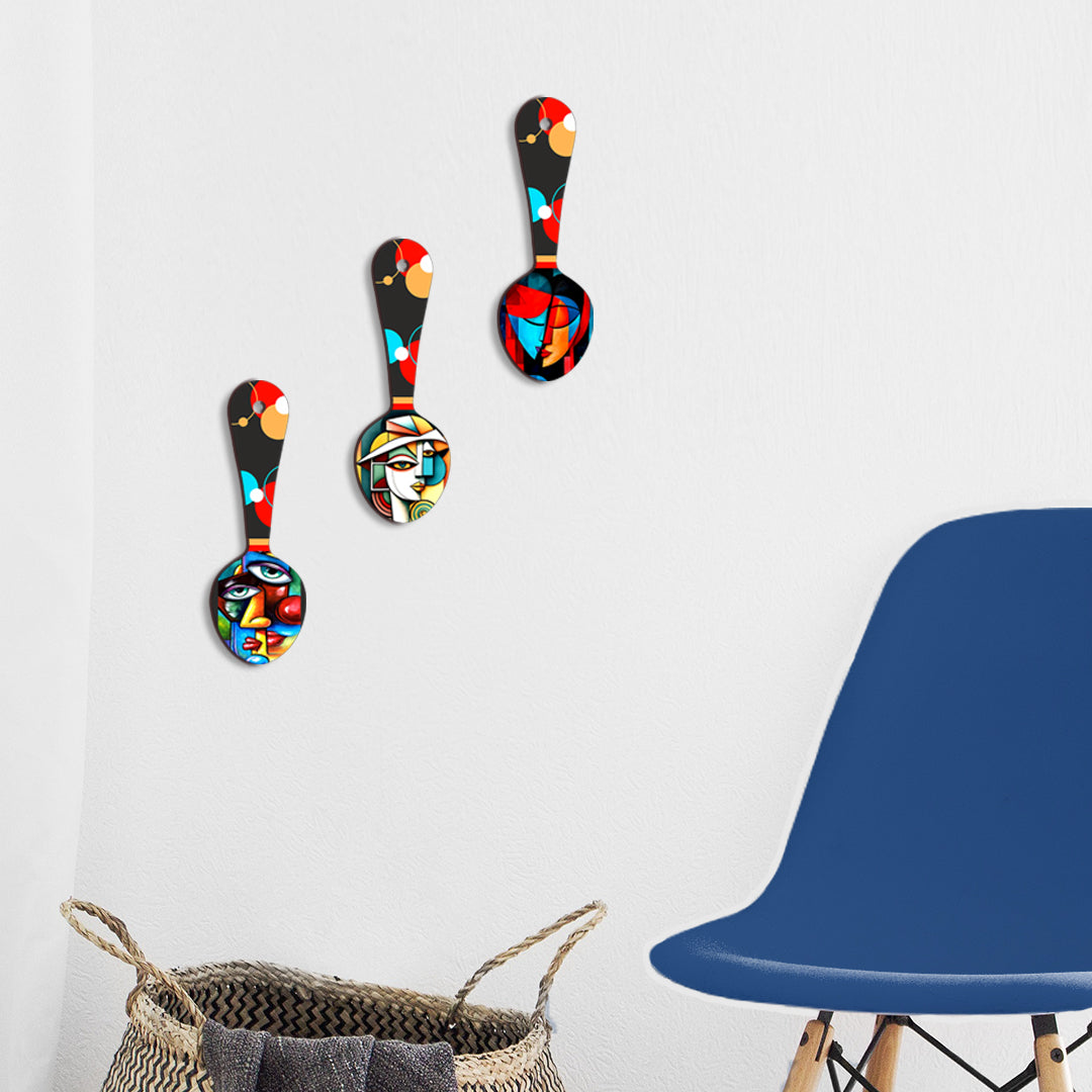 Spoon Shape Wall Hanging
