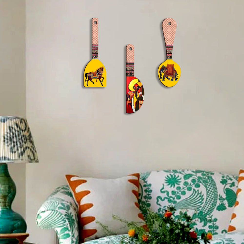 Spoon Shape Wall Hanging