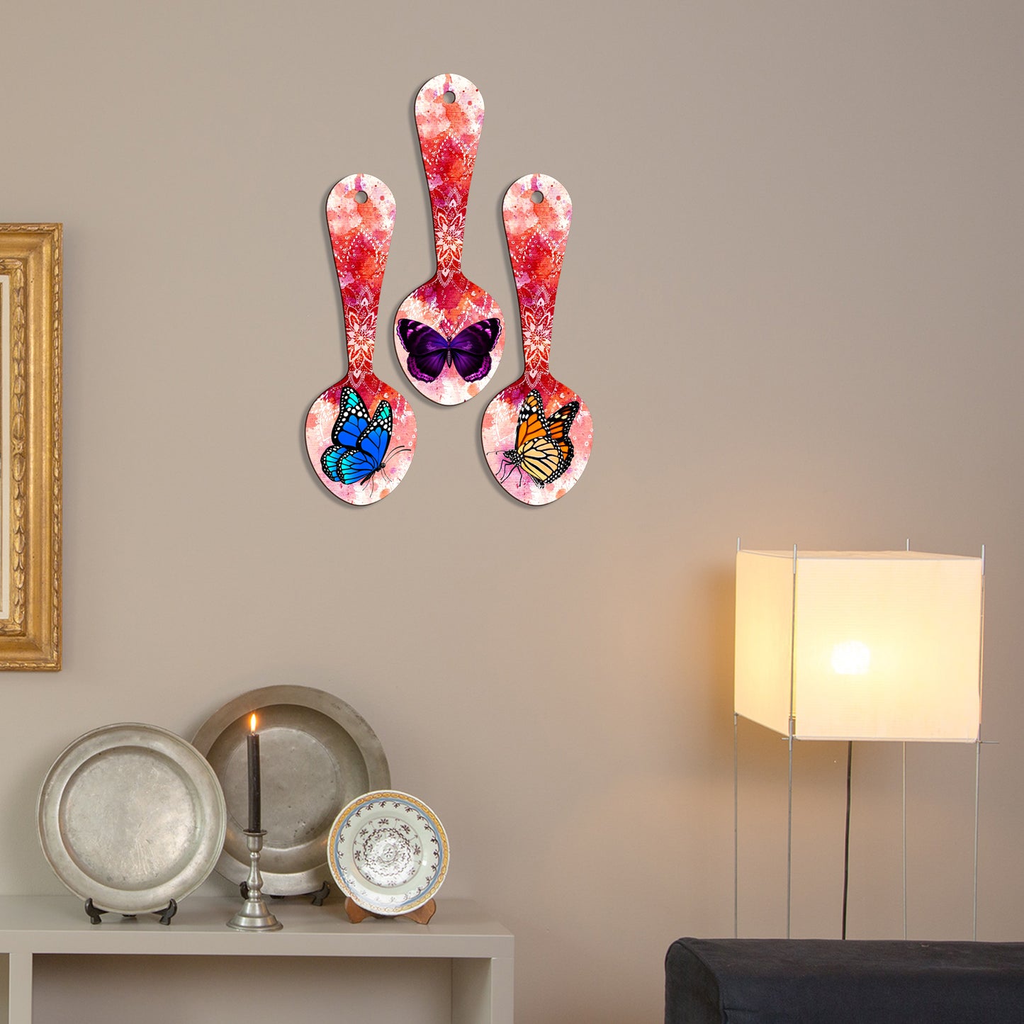Spoon Shape Wall Hanging