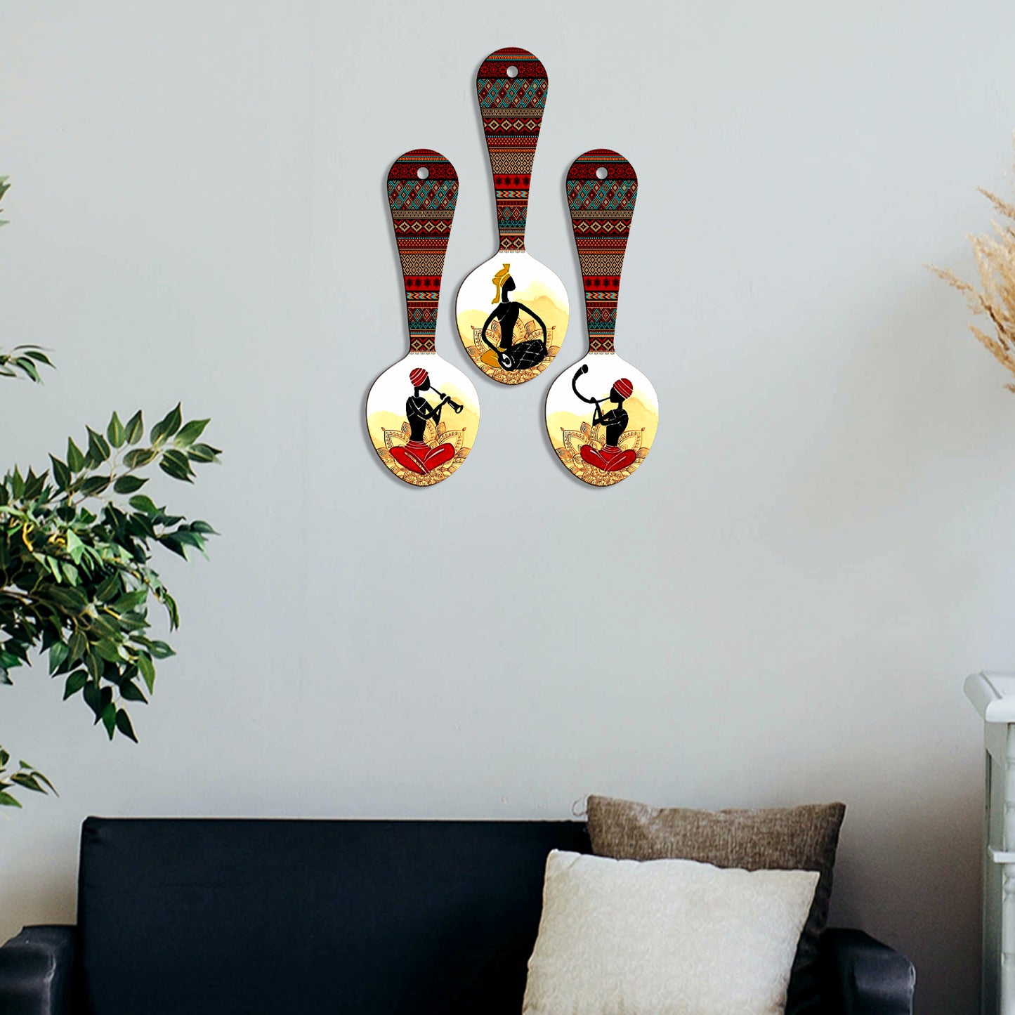 Spoon Shape Wall Hanging