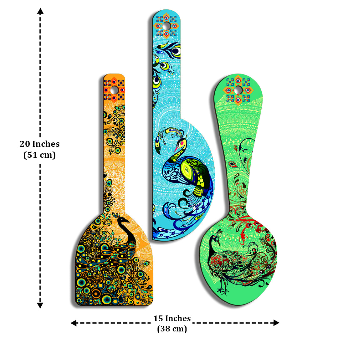 Spoon Shape Wall Hanging