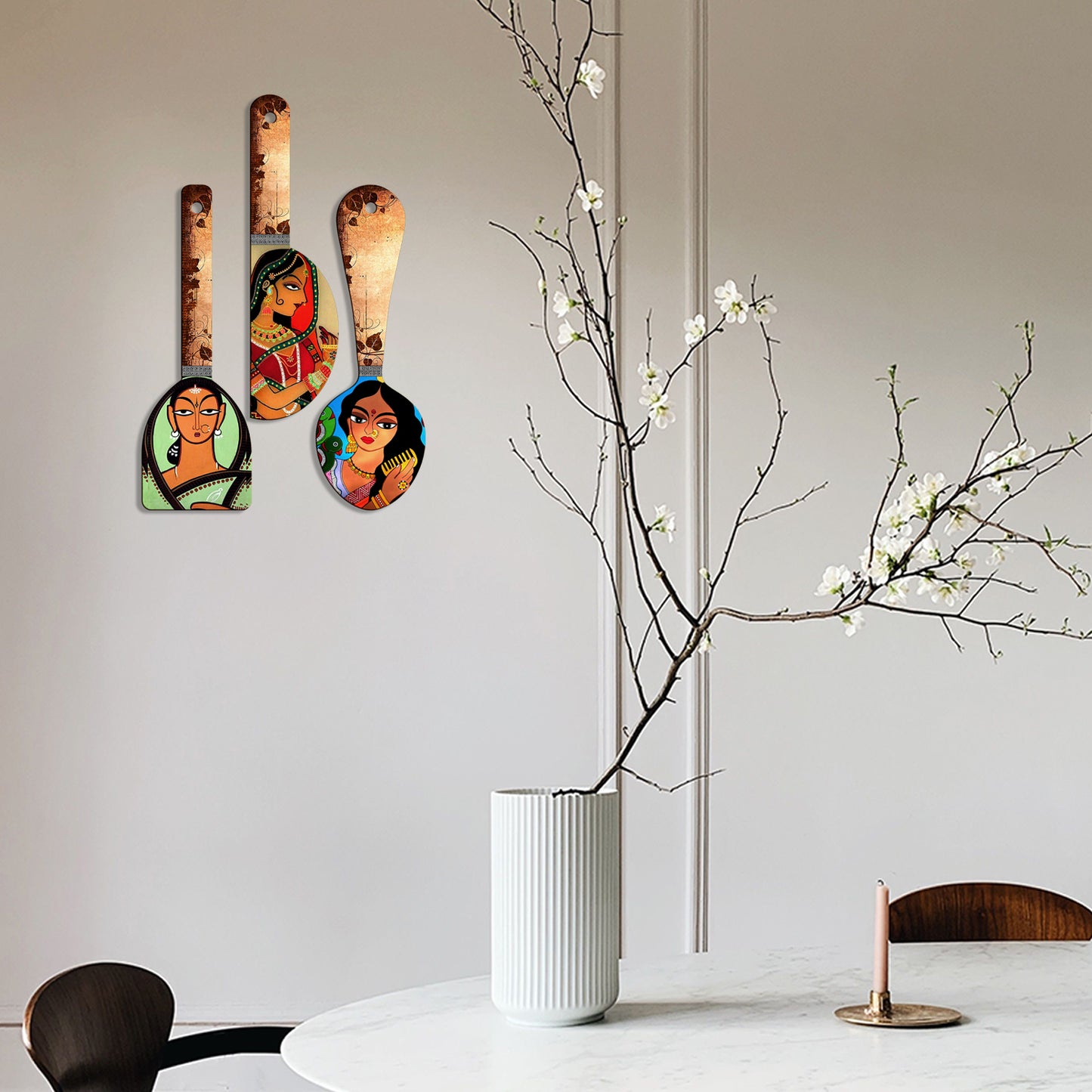 Spoon Shape Wall Hanging