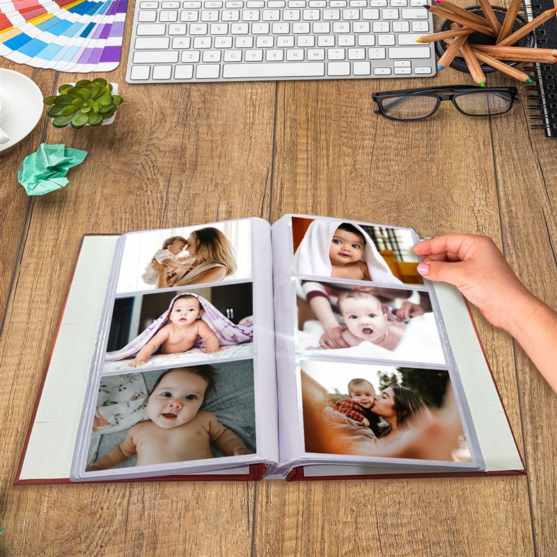 Photo Album Size 4x6 Holds 150 Photos