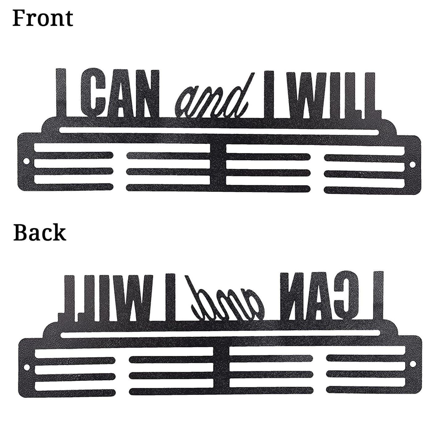 I Can and I Will Medal Holder